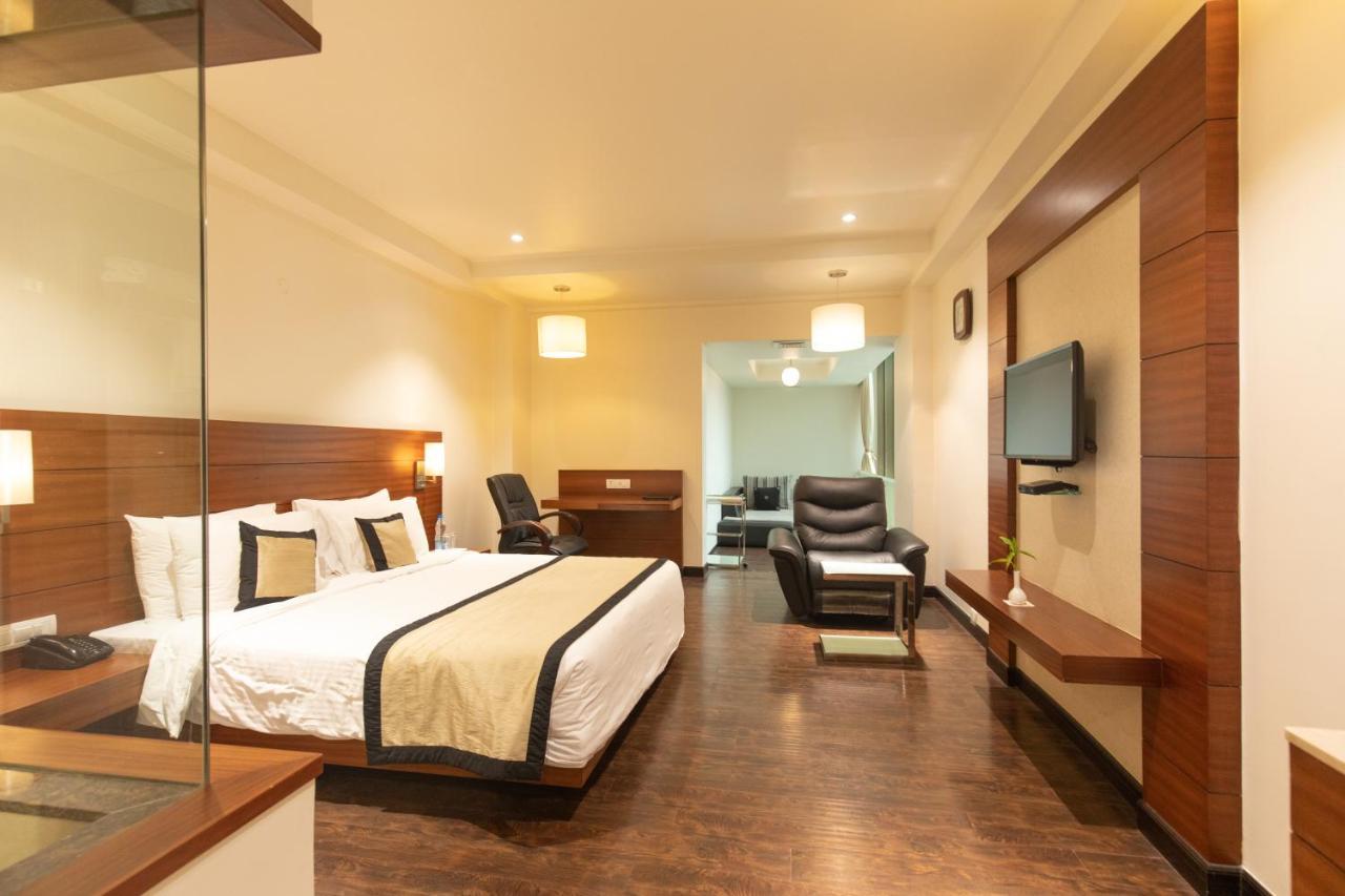 Hotel Sandy'S Tower Bhubaneswar Exterior foto